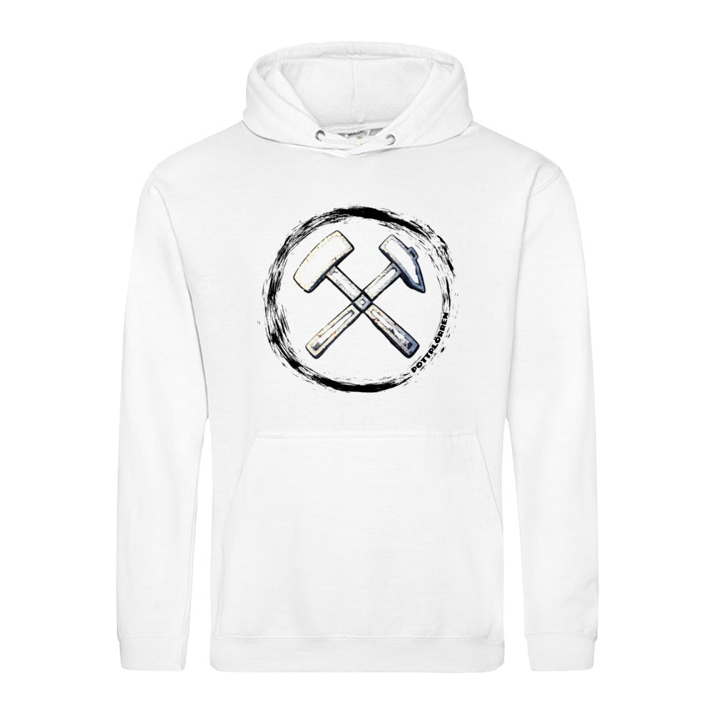 POTTPLÖRREN Kumpel Hoodie mit Eisen & Schlägel Print auffe Brust
