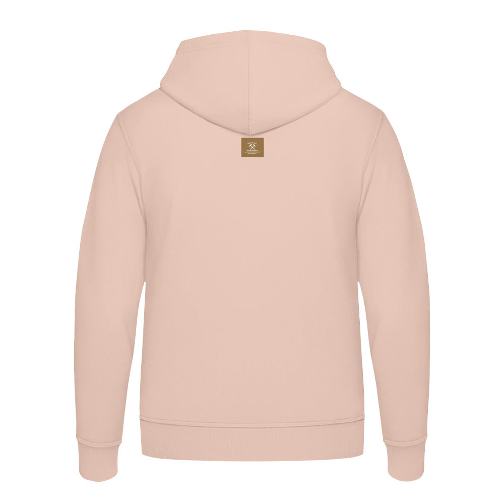 POTTPLÖRREN Zipper Jacke/Hoodie mit Eisen & Schlägel Print unisex