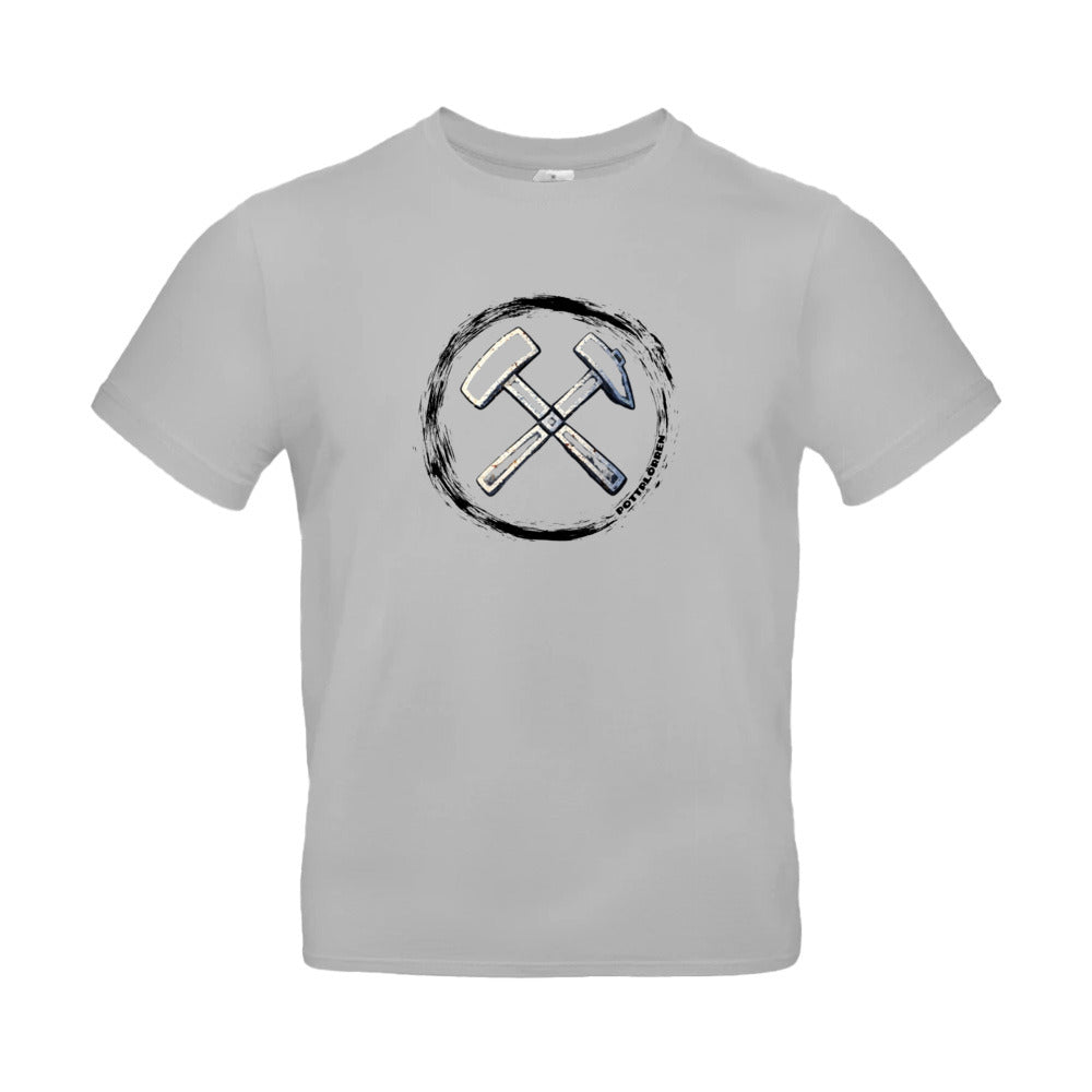 Pottplörren Kumpel Shirt mit Eisen & Schlägel Print