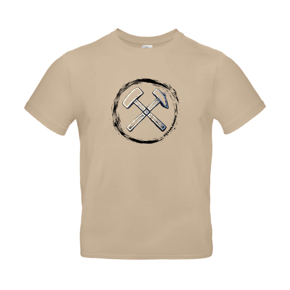 Pottplörren Kumpel Shirt mit Eisen & Schlägel Print