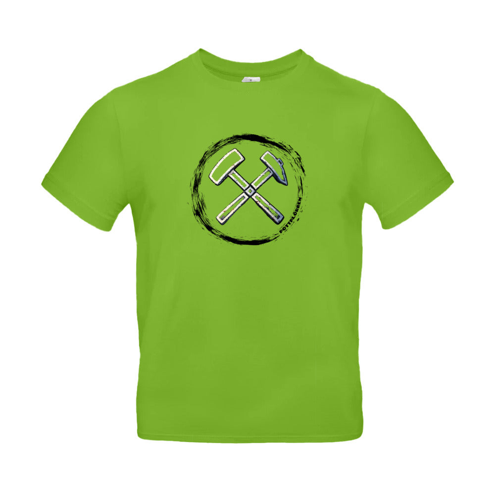 Pottplörren Kumpel Shirt mit Eisen & Schlägel Print