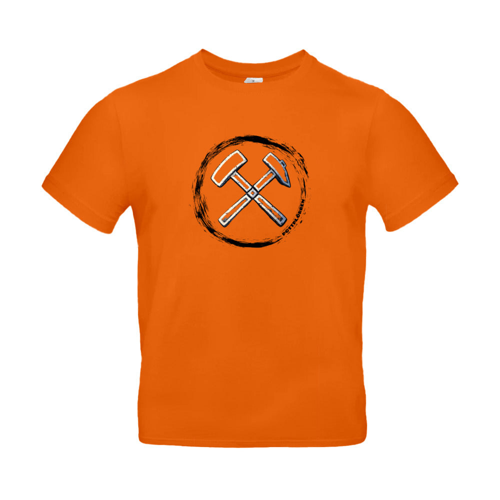 Pottplörren Kumpel Shirt mit Eisen & Schlägel Print