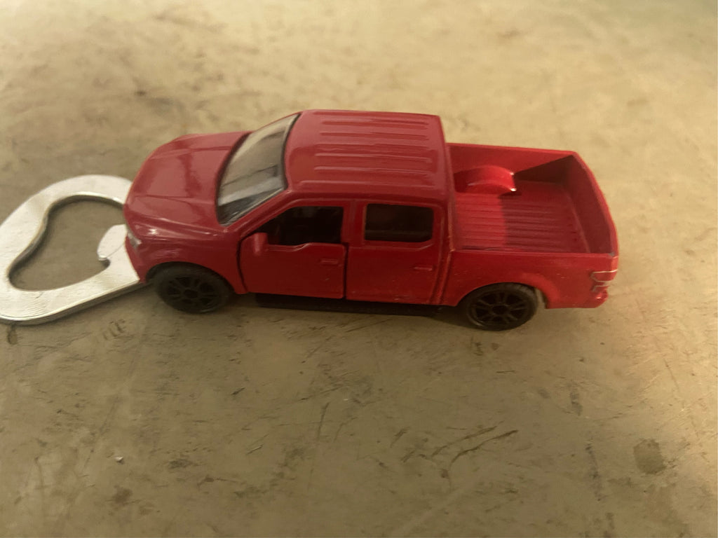 Flaschenöffner aus bespielten Spielzeugauto...Ford F150